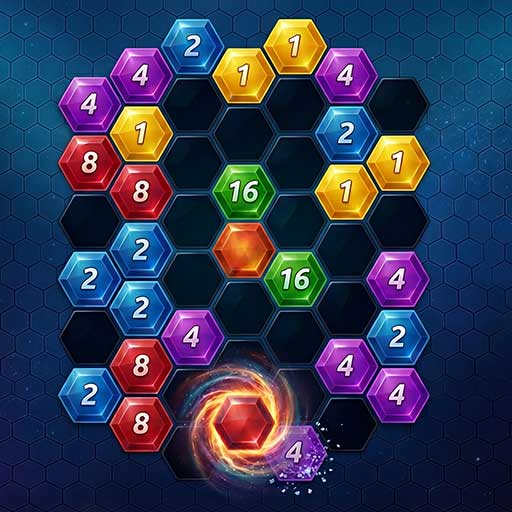 Hex Merge Puzzle — free puzzle game on PlayPop