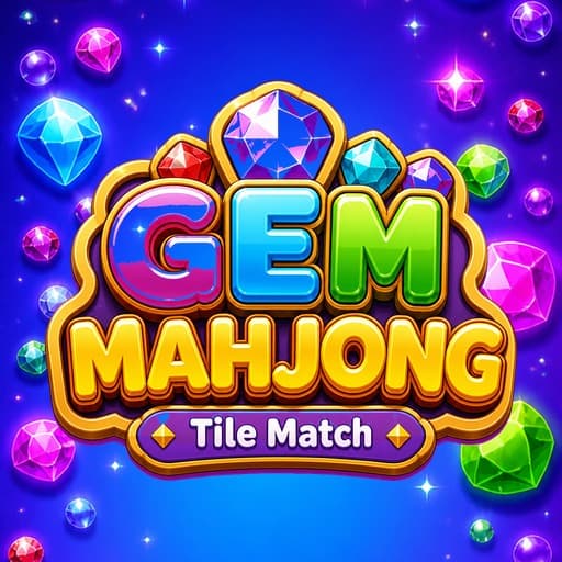 GEM MAHJONG — free puzzle game on PlayPop